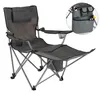 HI Luxus Campingstuhl mit Fußstütze Anthrazit Produktbild-Vorschau 6