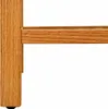 vidaXL Schuhregal mit 4 Etagen 100x27x80 cm Massivholz Produktbild-Vorschau 3