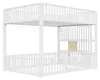 Merax stapelbed, 140x200 cm, kinderbed met opbergruimte, Productafbeelding-voorbeeld 8