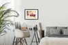 MuchoWow® MuchoWow® Gerahmtes Poster Drei rote Kugeln und Produktbild-Vorschau 7