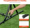 VEVOR Fußball-Rückwandnetz, 1,8 x 1,2 m, tragbares Produktbild-Vorschau 6