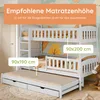 Kids Collective Hochbett 90x200 Etagenbett Kinderbett Produktbild-Vorschau 8