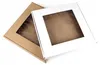 25x20x5 cm Box mit Fenster quadratisch - Eco braun - 5er Produktbild-Vorschau 3