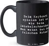 Mr. & Mrs. Panda cappuccinotasse Spruch Keyboard Tränen - Produktbild-Vorschau 2
