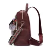 MODFU Rucksack Schulrucksack Lederrucksack Laptoprucksack Produktbild-Vorschau 5