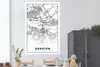 MuchoWow® Poster Stadtplan - Dorsten - Karte 120x180 cm - Produktbild-Vorschau 2