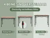 3-tlg. Gartenset Sitzgruppe – Klapptisch ca. 120x70 cm Produktbild-Vorschau 7
