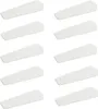 10x sossai Türkeile aus Hartgummi in Weiß Türstopper Produktbild-Vorschau 1