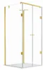 Glaswerk Westfalen- Emma 90x90x90cm U Duschkabine Gold Produktbild-Vorschau 5