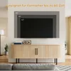 TV-Schrank mit Relief-Oberfläche, Spanplatte, ovaler Produktbild-Vorschau 7