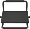 A black footrest with a padded handle and adjustable knobs on the sides, shown against a white background. Náhľad obrázku produktu