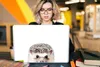 MuchoWow® Laptop Aufkleber Sticker Cover Igel - Tiere - Produktbild-Vorschau 5