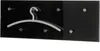 HAKU Wandgarderobe chrom, schwarz - MDF, Metall, B/H/T: Produktbild-Vorschau 2