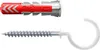 fischer DuoPower 6 x 30 RH mit Rundhaken, nylonbeschichtet Produktbild-Vorschau 1