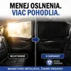 4-dielna súprava magnetických slnečných clôn na ochranu Náhľad obrázku produktu 3