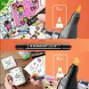 168 Farben Marker Stifte Set, Graffiti Stifte, Dual Tip Produktbild-Vorschau 4