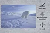 MuchoWow® Schreibtischunterlage Fuchs - Schnee - Berge Produktbild-Vorschau 2