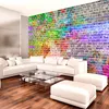 Selbstklebende Folie Fototapete - Rainbow Wall 245x175 cm Produktbild-Vorschau 2