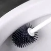 Efektívna WC kefa so silikónovou kefou v grafitovej farbe Náhľad obrázku produktu 4
