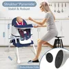 XMTECH Bleu Chaise Haute Multifonctionnelle pour Bébé : Voir les images du produit 6