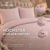 Bettwäsche 200x200 Rosa Damast Streifen – Renforcé Produktbild-Vorschau 6