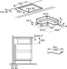 AEG CCE84751CB, Schwarz, Integriert, 83 cm, Produktbild-Vorschau 17