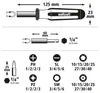 Wolfcraft 1388000 Schraubendreher-Bitsatz Produktbild-Vorschau 3