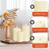 Meisterhome® Set di 3 candele LED senza fiamma Ribble con Anteprima dell’immagine prodotto 7