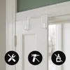 20 x Fensterhaken transparent Türhaken zum Einhängen Deko Produktbild-Vorschau 4