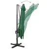 vidaXL Ampelschirm mit Mast und LED Grün 300 cm -  Produktbild-Vorschau 6