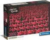 Clementoni Puzzle 1000 dílků Squid Game Netflix Kompaktní Náhled obrázku produktu 1