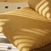 Bequemer gepolsterter Schaukelstuhl mit Massivholzgestell Produktbild-Vorschau 10