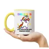 Endlich 35 Tasse Gelb Geburtstag Einhorn Lustig Spruch Produktbild-Vorschau 4