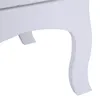 A close-up view of the white leg of a piece of furniture. Anteprima dell’immagine prodotto