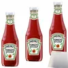 Heinz Tomato Ketchup 3er Pack (3x300ml Flasche) + usy Block Produktbild-Vorschau 1