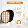 A close-up product detail collage for vacuum cleaner filters. Produktbild-Vorschau