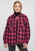 TB4007 - Ladies Flanell Padded Overshirt wildviolet/black Produktbild-Vorschau 5