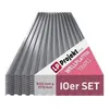 LP Projekt 10 Stück Wellplatten 90x117cm - leicht & robust Produktbild-Vorschau 1