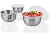 Ernesto Edelstahlschüssel-Set Schüssel Set Schale mit Produktbild-Vorschau 1