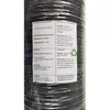 A roll of black material wrapped in plastic with a label attached. Produktbild-Vorschau