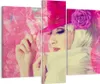 Bild auf Leinwand - Leinwandbild - weiblich Blumen- Blume Produktbild-Vorschau 1