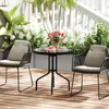 COSTWAY Table de jardin 70x70x71cm, table de bistrot en Voir les images du produit 8