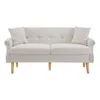 A studio shot of a beige sofa. Anteprima dell’immagine prodotto