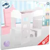 Puppenhochbett mit Schreibtisch Produktbild-Vorschau 3