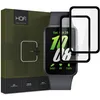 A product shot of a smartwatch screen protector packaging and the product itself. Produktbild-Vorschau
