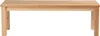 A wooden bench on a white background. Produktbild-Vorschau