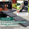 Hunderampe faltbar 180x50cm Aluminium rutschfest bis 129kg Produktbild-Vorschau 2