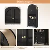 okwish Mobiletto da cucina con cassetti, mobile alto con Anteprima dell’immagine prodotto 4