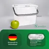 Novaliv wasmiddelbox met deksel, 4 liter, transparant, Productafbeelding-voorbeeld 4