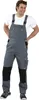 Latzhose Canvas 320 Gr.48 grau/schwarz PLANAM Produktbild-Vorschau 5